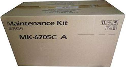 Kyocera 1702LF7US1 Model MK-6705C Maintenance Kit For use with Kyocera/Copystar CS-6500i, CS-8000i, TASKalfa 6500i and 8000i Laser Printers; Up to 300000 Pages Yield at 5% Average Coverage; Includes: Fusing Unit, (3) Top Filter and (2) Left Side Filter (1702-LF7US1 1702L-F7US1 1702LF-7US1 MK6705C MK 6705C) 