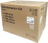 Kyocera 1702MV0UN0 Model MK-8315A Maintenance Kit; Includes: (1) Drum Unit, (1) Black Developing Unit, (1) Primary Transfer Belt Unit, (1) Secondary Transfer Unit, (1) 120V Fusing Unit, (2) Primary Paper Feed Assembly, (1) Cleaning Registration Assembly, (1) MPF Roller Assembly and (1) MPF Separation Pad Assembly; UPC 632983026519 (1702-MV0UN0 1702M-V0UN0 1702MV-0UN0 MK8315A MK 8315A) 