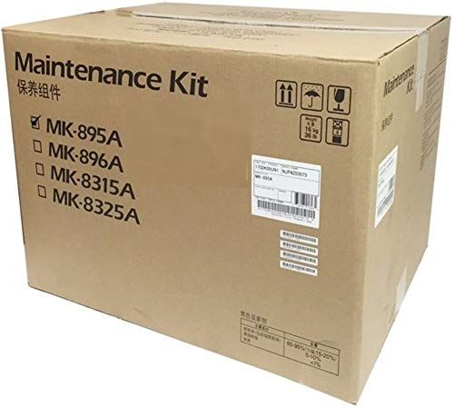 Kyocera 1702MV0UN0 Model MK-8315A Maintenance Kit; Includes: (1) Drum Unit, (1) Black Developing Unit, (1) Primary Transfer Belt Unit, (1) Secondary Transfer Unit, (1) 120V Fusing Unit, (2) Primary Paper Feed Assembly, (1) Cleaning Registration Assembly, (1) MPF Roller Assembly and (1) MPF Separation Pad Assembly; UPC 632983026519 (1702-MV0UN0 1702M-V0UN0 1702MV-0UN0 MK8315A MK 8315A)