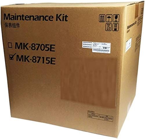 Kyocera 1702N20UN3 Model MK-8715E Maintenance Kit For use with Kyocera/Copystar CS-6551ci, CS-7551ci, TASKalfa 6551ci and 7551ci Multifunctional Printers; Up to 300000 Pages Yield at 5% Coverage; Includes: (1) Cyan Developer Unit, (1) Magenta Developer Unit, (1) Yellow Developer Unit and (3) Main Charge Unit; UPC 632983033388 (1702-N20UN3 1702N-20UN3 1702N2-0UN3 MK8715E MK 8715E) 
