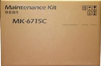 Kyocera 1702N77US0 Model MK-6715C Maintenance Kit For use with Kyocera/Copystar CS-6501i, CS-8001i, TASKalfa 6501i and 8001i Multifunctional Printers; Up to 300000 Pages Yield at 5% Average Coverage; Includes: (1) Fuser Unit, (3) Top Filter, (2) Left Side Filter, (1) Disposal Unit/M2 and (1) Duct Seal; UPC 632983033111 (1702-N77US0 1702N-77US0 1702N7-7US0 MK6715C MK 6715C)  