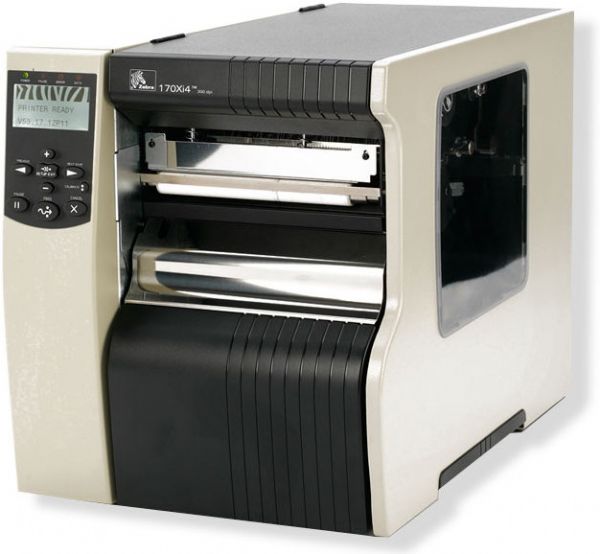 Zebra Technologies 170 801 00100 Model 170xi4 High Performance Printer With Catch Tray Print 9884