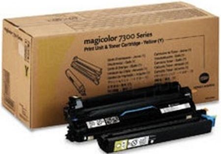 Konica Minolta 1710532-002 Print Unit & Yellow Toner Cartridge For use with Magicolor 7300 Laser Printer, Up to 32500 pages at 5% Coverage, New Genuine Original Konica Minolta OEM Brand, UPC 039281031786 (1710532002 1710532 002 171053-2002 1710-532002 171-0532002)