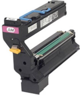 Konica Minolta 1710602-007 High-Capacity Magenta Toner Cartridge, For use with Magicolor 5440DL and 5450 Printer Series, 12000 pages yield with 5% coverage, New Genuine Original OEM Konica Minolta Brand, UPC 039281038259 (1710602007 1710602 007 171-0602 1710-602 QMS)