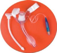 SunMed 1-7393-95 Airways 9.5mm Tracheostomy Tube Cuffed (Pack 10), Obturator and Tube Clearly Marked, 15mm Connector Swivel Adapter, Securely Attached Neck Band Retainer, X-ray Opaque, Low Pressure Cuff, Comfortable Cushion Neck Band, Made of Soft PVC, Latex Free - Single Use, Sterile (1739395 17393-95 1-739395) 