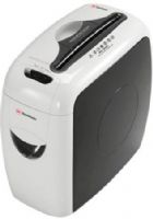 GBC 1758581 Swingline Style+ Cross-Cut Shredder, White/Black, 3 gallon waste capacity with sheet capacity of 7 sheets, Fits next to or under desk, Shred paper clips, staples and credit cards, Security level 3 - perfect for confidential and strategic documents, Dimensions 15"H x 8"W x 15"D, UPC 033816093683 (175-8581 175 8581 1758-581 StylePlus Style-Plus) 