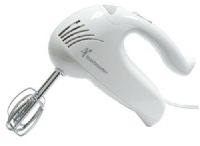 Toastmaster 1778 Hand Mixer, 6-speed heavy duty motor, Chrome-plated beaters, Comfort grip handle, Beater ejection button, Fingertip speed control, Cord storage, 125 watts, Dimensions: 8.75" x 4.75" x 6.25", UPC 048109346162 (TOASTMASTER1778 TOASTMASTER-1778) 