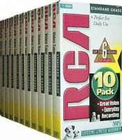 RCA T120H10PK HiFi Standard Grade VHS Daily Use Video Tapes - 10 Pack (T120H10PK, T120H10PK, 79000100478)