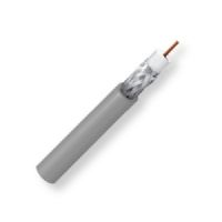 Belden 179DT 0081000, Model 179DT, 28.5 AWG, RG179, Ultra-miniature, Low Loss Serial Digital Coax Cable; Gray Color; Riser-CMR Rated; Solid bare copper conductor; Foam HDPE core; Duofoil Tape and Tinned Copper braid; PVC jacket; UPC 612825356981 (BTX 179DT0081000 179DT 0081000 179DT-0081000 BELDEN) 