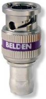 Belden 179DTBHD1 BNC HD Connector 179 Digital Truck, Pack of 50, Purple Color; 1-Piece Compression Type; Polished Nickel Finish; 75 Ohm Impedance; Weight 2.4 lbs; UPC N/A (BELDEN179DTBHD1 BELDEN-179DTBHD1 179DT BHD1 179DT-BHD1) 