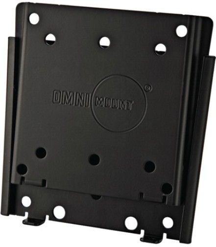 OmniMount 17FM-F Fixed Small Wall Mount, Black, Fits most 13