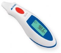 Mabis 18-107-000 TenderTykes Instant Ear Thermometer, Takes tympanic readings in one second, Clinically accurate, Nite-glo display for readings while child is sleeping, Peak temperature tone, Probe tip fits comfortably into even the smallest ears (18-107-000 18107000 18107-000 18-107000 18 107 000) 