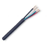 BELDEN1810AB59250, Model 1810A, 14 AWG, 4-Conductor, High Conductivity Speaker Cable; Black, Matte; 4 Conductor 14 AWG stranded high conductivity bare copper conductors with polyolefin insulation; CL3 and CM Rated; PVC jacket; UPC 612825123316 (BELDEN1810AB59250 WIRE CONDUCTOR TRANSMISSION CONNECTIVITY) 