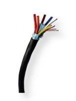 Belden 1817P 0101000 8-Pair 22AWG Individually Shielded Audio Snake Cable; Black; CMP Rated; Stranded Tinned copper conductors; Polyolefin insulation; UPC 612825123583 (BTX 1817P0101000 1817P 0101000 1817P-0101000) 