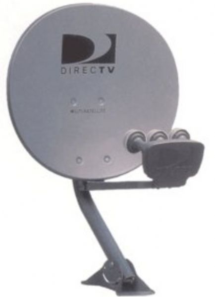 DirecTV 1820BXLNB LNB Satellite Dish Antenna with mount, 18x20 Satellite Dish Antenna,Triple LNB with built in multiswitch for 101,110,119, Mounting mast, Gray finish, UPC 053818199978 (1820-BXLNB 1820 BXLNB 1820BX-LNB 1820BX LNB 1820BX LNB 1820BX-LNB)