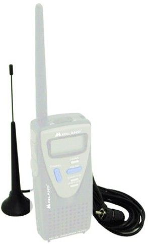 Midland 18-370 Magnet Mount Mobile Antenna for Midland 75-510XL Speak EasyM Mobile FRS Two-Way Radio (18370 18 370 183-70)