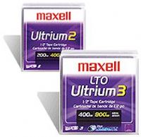 Maxell 183800 LTO Ultrium Tape Media, 1 cartridge 100GB native, 200GB compressed capacity (183 800, 183-800) 