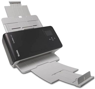 Kodak 1840420 Scanmate i1180 Document Scanner; 5000 scans per day duty cycle; Up to 40 ppm in black and white mode scanning speed; Up to 40 ppm in color mode scanning speed; 600 dpi x 600 dpi Maximum Resolution; 50 sheets ADF; Ultrasonic multi-feed detection; UPC 041771840426 (184-0420 184-04-20 184 0420 184 04 20 Scanmate i1180 Scan Mate i 1180 Scan mate i1180 Scan mate i-1180)