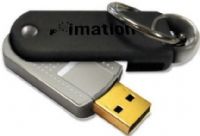 Imation 18410 Pivot USB Flash Drive, 4 GB Storage Capacity, Hi-Speed USB Interface Type, 1 x Hi-Speed USB - 4 pin USB Type A Interfaces, Apple MacOS 9.0 or later, Microsoft Windows 98SE/2000/ME/XP, Linux 2.4.2 or later OS Required, UPC 051122184109 (18-410 18 410) 