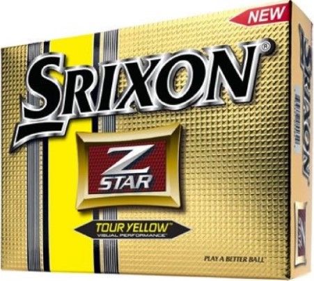 Cleveland 185101 Srixon Z-STAR Golf Ball (12-pack), Yellow, Most technically advance tour performance golf ball we have ever developed, Provides two distinct tour offerings that have been re-designed, re-calculated and re-formulated to produce the best balance of tour performance across all clubs in the bag, UPC 653427055698 (18-5101 185-101 1851-01)