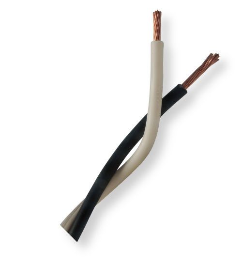Belden 1860A D261000, Model 1860A, 2-conductor, 12 AWG, High Conductivity Speaker Cable; Plenum CMP-Rated; Stranded High conductivity bare copper conductors with Flamarrest insulation; Cabled in an open twisted construction; Plenum-CL2P Rated; UPC 612825125143 (BTX 1860AD261000 1860A D261000 1860A-D261000 BELDEN)