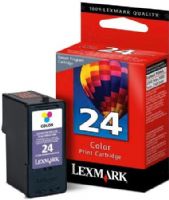 Lexmark 18C1524 Color Return Program #24 Inkjet Ink/Print Cartridge For use with Lexmark X3550, X4550, X3530, X4530, X3430, Z1420 and Z1410 Printers; Up to 200 Standard Pages in accordance with ISO/IEC 24711, New Genuine Original Lexmark OEM Brand, UPC 734646961127 (18C-1524 18C 1524 18-C1524) 