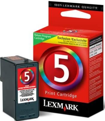Lexmark 18C1960 Color Return Program #5 Print Cartridge For use with Lexmark X2690, X4690, Z2490 and Z2390 Printers, Up to 150 standard page yield, New Genuine Original Lexmark OEM Brand, UPC 734646964227 (18C-1960 18C 1960 18-C1960)