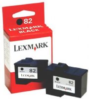 Lexmark 18L0032 Model 82 Black Ink Cartridge for use with Lexmark Z65, x5150 and x6150, New Genuine Original OEM Lexmark Brand, 600-page yield, 2 in-line nozzles for consistent print results; Large print swath for increased print speed, UPC 734646476133 (18-L0032 18L00-32 18L-0032 LEX18L0032) 