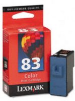 Lexmark 18L0042 Model 83 Tri-Color Ink Cartridge Fits with Printer Models Z55 and Z65, Duty cycle Up to 450 pages, Industry leading 3 pl color drop size for perfect photos and graphics, Two in-line nozzles provide reliable coverage every time, Large print swath provides superior print speed performance, New Genuine Original OEM Lexmark Brand, UPC 734646476140 (18-L0042 18L00-42 18L-0042 LEX18L0042) 