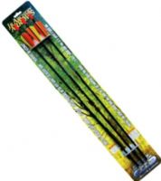 Barnett 19007 JR Archery Arrows (3-pack), 3" Fletching, Nocks, and Tips Included/Installed, Specially designed for use with Barnett Jr Archery Bows, Engineered for Accuracy, UPC 042609190072 (19-007 190-07) 