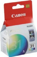 Canon 1900B002 Model CL-31 Color Ink Cartridge for use with PIXMA MP140, MP190, MP210, MP470, MX300, MX310, iP1800 and iP2600 Printers, New Genuine Original OEM Canon Brand (1900-B002 1900 B002 1900B-002 1900B 002 CL31 CL 31) 