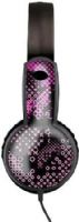 Maxell 190298 Safe Soundz Headphones, Purple; For ages 10 - 12; Volume lowering design, limited to 75dB maximum sound output; Padded headband and earcups for long-wearing comfort; Small size and bright patterns for children; 30mm drivers, 32 ohms; UPC 025215194580 (19-0298 190-298 1902-98)  