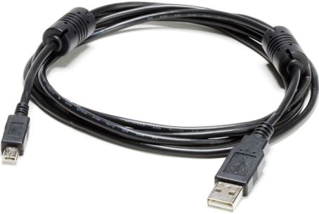 FLIR 1910423 USB Cable Standard A to Mini B Fits with P620, P640, P660, B620, B660, SC620, SC640, SC660 T200, T250, T300, T360, T400, B200, B250, B300, B360, B400, i40, i50, i60, b40, b50, b60, A615, SC645, SC655, GF300, GF306, GF309, GF320, i5 and i7; 1.8 m (5.9 ft.) Cable length, Standard USB-A to USB Mini-B Connector (191-0423 191 0423 1910-423)