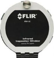 Flir 19251-100 Model IRW-3C InfraRed Inspection Window 3 in. (O.D. 3.9 in. /99mm), Anodized aluminum body, Indoor/outdoor, 2.95 in. Crystal Insert Diameter, 2.71 in. Viewing aperture diameter, 5.79 in2 Viewing Aperture Area, 0.07 in. Window Thickness, 739BB Greenlee Punch, 3650 pound Maximum pullout strength, PIRma-Lock Reliability, Quick Access Hinged Cover, Broadband Transmission (19251100 19251 100 IRW3C IRW 3C) 