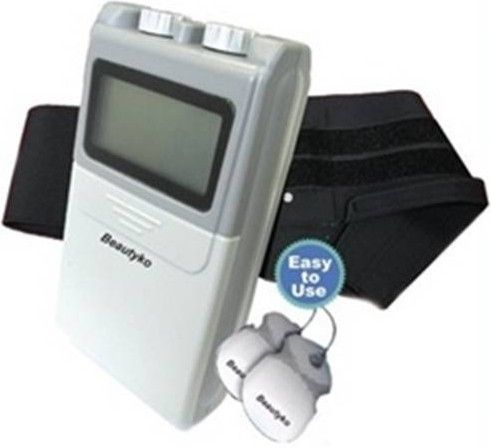 Beautyko 193-FREVRBACK Forever Back Pain Relief System, Alleviate pain associated with sore and aching muscles in the lower back, Transcutaneous Electrical Nerve Stimulation, Includes Belt, 2 Connector Cables, Dual Channel Stimulator, 4 Self Adhesive Pads and Manual (193FREVRBACK 193 FREVERBACK)