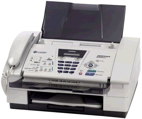 Brother 1940CN IntelliFAX-1940CN Color Inkjet Plain Paper Fax, Copier & Phone Fax Machine (1940 CN 1940-CN 1940C 1940)