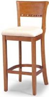 Linon 19711LTCHY-01-KD-U Bedemeier Back 30-Inch Bar Stool, Light Cherry Finish, Birch with Bentwood Veneers and Sand Microfiber Seating, Some Assembly Required, Dimensions (W x D x H) 17.32 x 20.47 x 42.50 Inches, Weight 28.66 Lbs, UPC 753793889610 (19711LTCHY01KDU 19711LTCHY-01-KD 19711LTCHY-01 19711LTCHY 19711LTCHY-01KDU) 