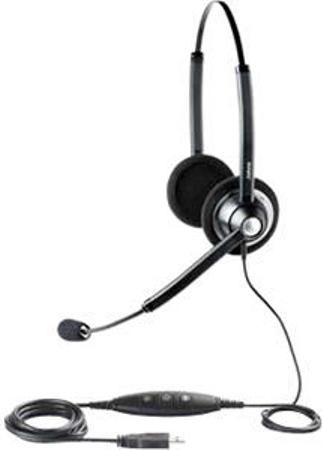 Jabra 1983-829-107 BIZ 1900 USB Mono Headset, Noise-canceling microphone for the noisy environments, Optimized for the cost-conscious contact center, Lightweight, sturdy design and professional quality, Plug and play USB solution (1983829107 1983829-107 1983-829107 BIZ1900 BIZ-1900)