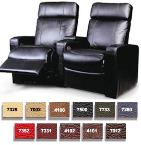 Sharut 19913-2 Two Seater Premiere Max Home Theater Seating in Motion w/Storage, Finished in Leather (199132 19913 2 199-132 19913)