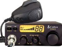 Cobra 19 DX IV CB Radio Compact 40 channel illuminated LCD display, RF gain, S/RF meter (19DXIV 19-DXIV 19DX-IV 19-DX-IV)
