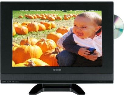 Toshiba 19HLV87 LCD HDTV with Built-In DVD Player, 19