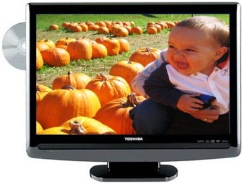 Toshiba 19LV50KW Refurbished 19 Widescreen LCD TV/DVD Combination Unit, 720P resolution, 60Hz scan rate, 2 HDMI digital Inputs, 15 pin, D-sub PC Input, Supports WMA, MP3, JPEG and DIVX Playback, Built-In slot loading DVD player with ultra-slim profile is a convenient all-in-one, space saving design, UPC 022265000359 (19LV-50KW 19LV50K 19LV50 19LV50KWB 19LV50KW-R)
