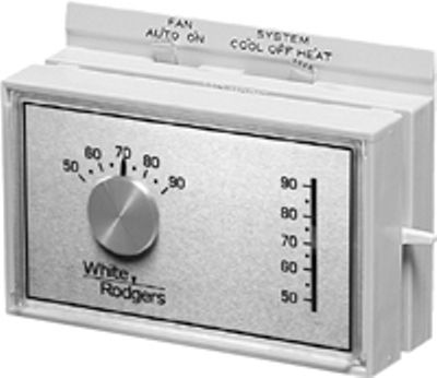 White Rodgers 1F56W-444 Low Voltage Electromechanical Thermostat, 1/1 ...