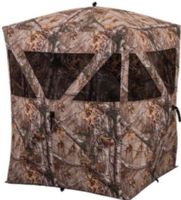 Ameristep 1RX2H011 Care Taker Hub Blind, Realtree Xtra camo pattern, Quick-and-easy setup/takedown, Shoot-through removable mesh, Perfect for both bow and gun hunting, 69" Shooting width x 66" Tall, UPC 769524911321 (1RX-2H011 1RX2-H011 1RX2H-011) 