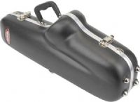 SKB 1SKB-140 Contoured Alto Sax Case, Valences for creating secure fit with D-Ring for strap, Hardware/latches reinforced with back plates, Neck and mouthpiece bags, UPC 789270014015 (1SKB-140 1SKB 140 1SKB140) 