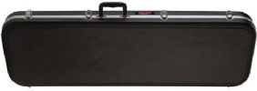 SKB 1SKB-4 Electric Bass Economy Rectangular Case, 46.25" - 117.48 cm Interior Length, 13.75" - 34.93 cm Lower Bout, 11.25" - 28.58 cm Upper Bout, 17.50" L - 44.45 cm x 2" D - 5.08 cm Body Dimensions, 48.25" L - 122.56 cm x 16.75" W - 42.55 cm x 4.25" D - 10.80 cm Exterior Dimensions, Rectangular design, Molded-in bumper protection, Molded-in feet, Fully plush lined EPS molded interior, UPC 789270000421 (1SKB-4 1SKB 4 1SKB4) 