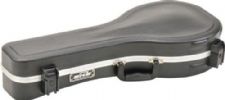 SKB 1SKB-80A A-Style Mandolin Case, 29.13" L x 13.25" W x 5.75" D Exterior, 27" Interior Length, 13.50" L x 2.75" D Instrument Maximum, 10.40" Instrument Lower Bout, 10.40" Instrument Upper Bout, Full length neck support, EPS foam interior,Injection molded feet, Bumper protected valance, Cushioned rubber over-molded handle, Accessories compartment, UPC 789270008014 (1SKB-80A 1SKB80A 1SKB 80A) 
