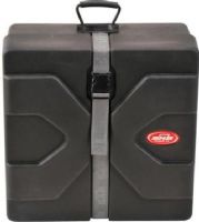 SKB 1SKB-D0515 Square Snare Drum Case with Padded Interior, Accommodate 5" x 15" Roto-molded square drum, Rotationally molded polyethylene Material, 3" / 7.62cm Lid Depth, 17" / 43.18cm Diameter, Top carry handle, Webbed strap, High-tension slide release buckle, Fits 15" snare drums, Fits 14" snare drums with extended snare assembly, Pedestal feet, UPC 789270051508 (1SKB-D0515 1SKB D0515 1SKBD0515) 
