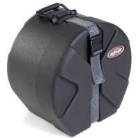 SKB 1SKB-D0610 Snare Drum Case, 6 x 10" Bass Drum Accommodate, Rotationally molded polyethylene Material, 12.50" / 31.75cm Interior Depth, 8" / 20.32cm Diameter, Webbed strap and High-tension slide release buckle, Stackable for convenient storage, Pedestal feet, Padded interiors for added protection, Heavy-duty web strap for reliable closure, UPC 789270121423 (1SKB-D0610 1SKB D0610 1SKBD0610) 