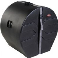 SKB 1SKB-D1624 Bass Drum Case with Padded Interior, Accommodate 16 x 24" Bass Drum, 20.50" Interior Depth, 20.50" Base Depth, 22.75" Diameter, Rotationally molded polyethylene Material, Stackable for convenient storage, Pedestal feet, Padded interiors for added protection, Heavy-duty web strap for reliable closure, Sturdy high tension slide release buckle, UPC 789270162402  (1SKB-D1624 1SKB D1624 1SKBD1624) 